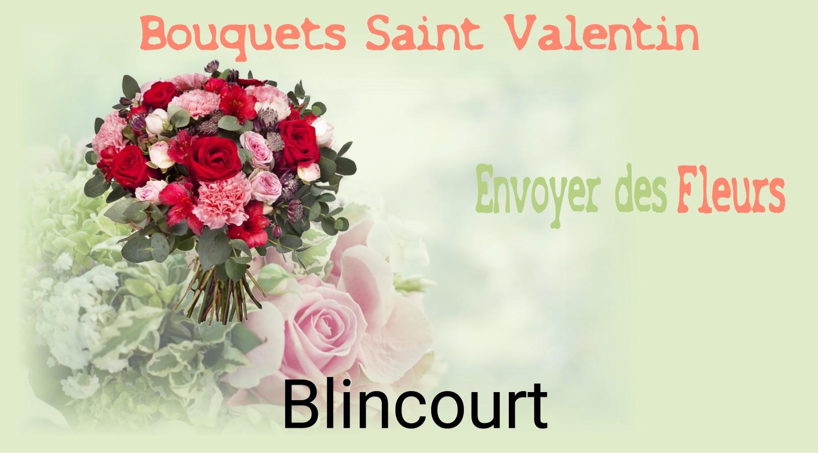 Roses de Saint-Valentin livrées à Blincourt